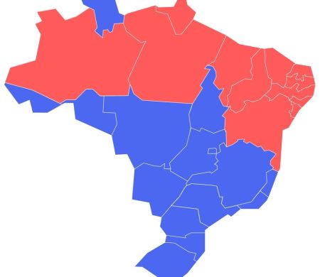 Flávio vence Lula em 14 estados e no DF, enquanto petista ganha em 12