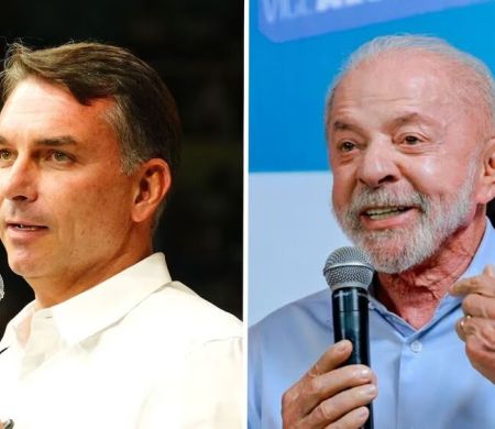 Flávio abre vantagem de quatro pontos sobre Lula em nova pesquisa