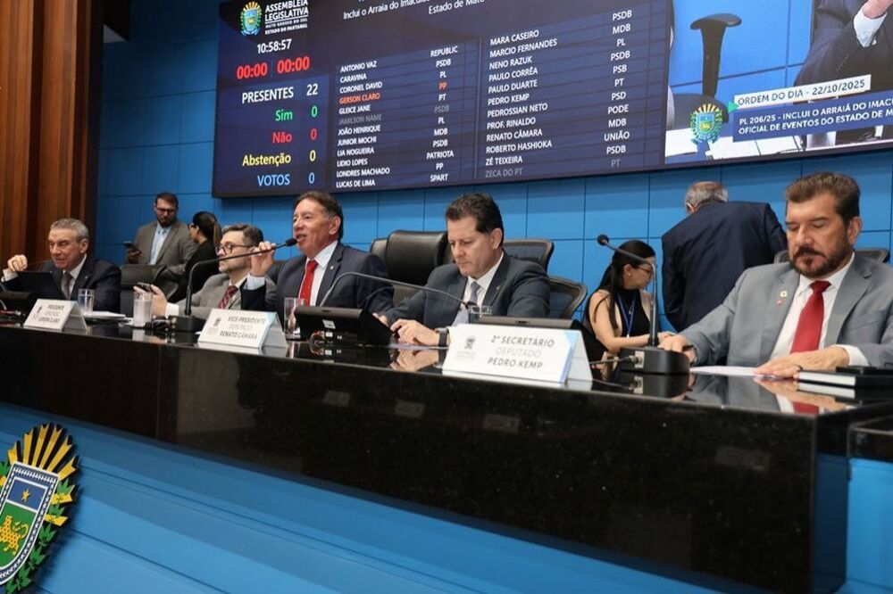 Mesa Diretora da Assembleia Legislativa. (Foto: Alems)