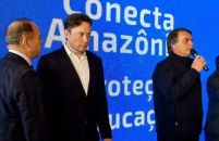 Elon Musk e Bolsonaro se encontram em SP e tratam de conexão na Amazônia