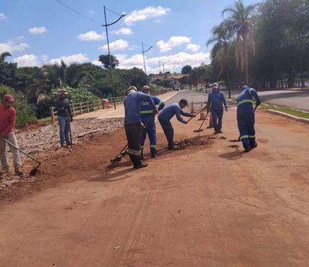 Prefeitura quer concluir a obra da avenida Filinto Muller na próxima semana