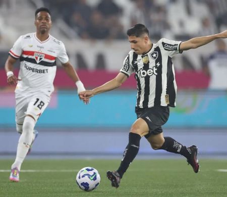São Paulo permite reação do Botafogo e acumula quarto empate seguido no Brasileiro