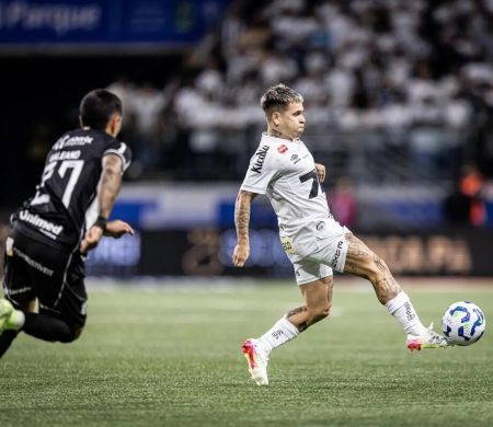 Santos empata contra o Ceará no Allianz e segue em jejum com Cleber Xavier