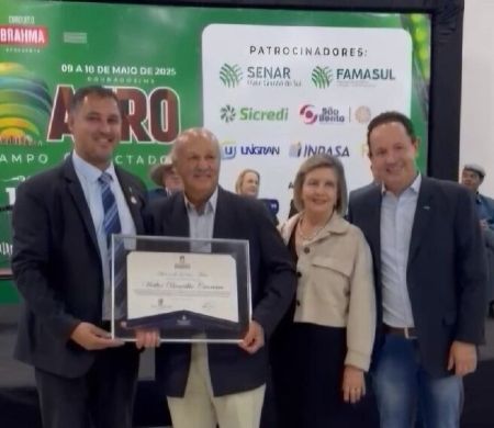 Símbolo de dedicação à vida pública, Walter Carneiro é homenageado em Dourados