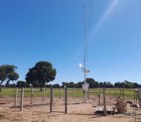 Primeira estação meteorológica no Pantanal começa a transmitir dados