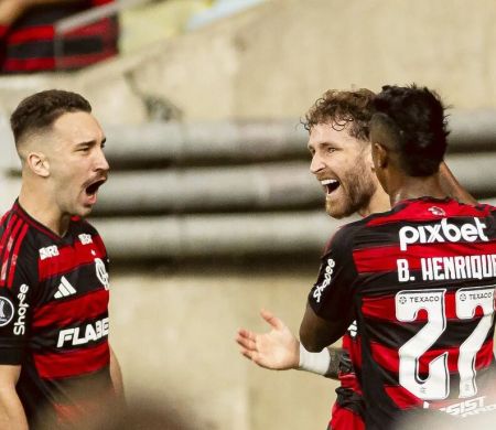 Na bacia das almas, Flamengo bate Deportivo Táchira e vai às oitavas da Liberta
