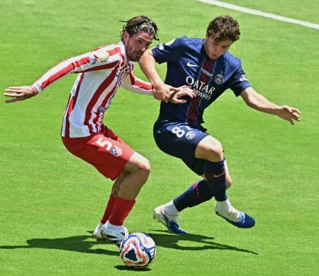 Pelo grupo do Botafogo, PSG goleia Atlético de Madrid no Mundial