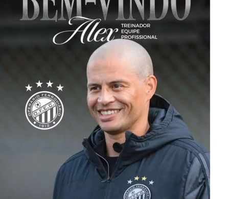 Operário-PR contrata ex-meia Alex como seu novo técnico