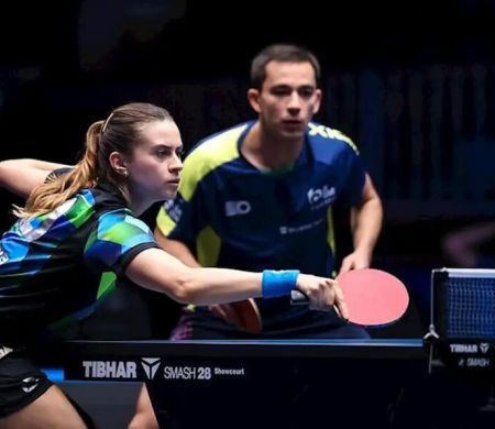 Calderano e Bruna vão às quartas em torneio na Eslovênia