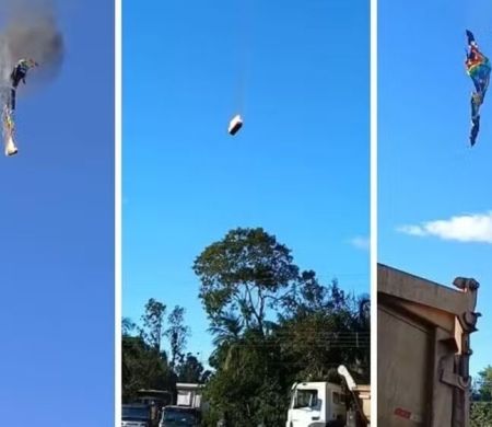 Oito pessoas morrem após balão pegar fogo em SC
