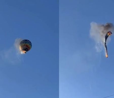 Sobrevivente diz em depoimento que extintor falhou em queda de balão 
