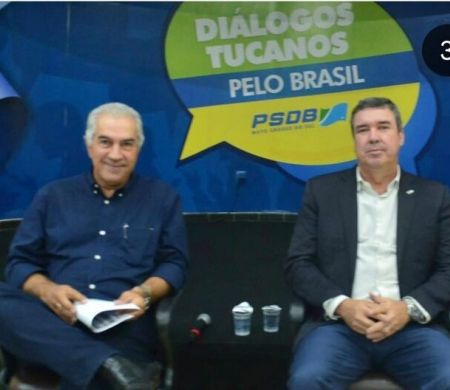 Azambuja sela união do PSDB em MS e mira reeleição de Riedel em 2026