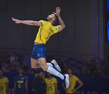 De virada, Brasil vence a China e vai à semifinal da VNL 
