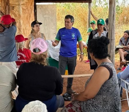 Em assentamento, Landmark defende criação de cinturão verde na capital