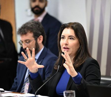 Simone promete que resposta ao tarifaço não elevará dívida nem inflação