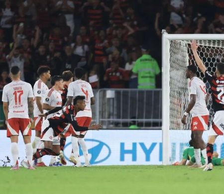 Flamengo abre vantagem sobre o Inter, mas confronto está aberto pela Libertadores 