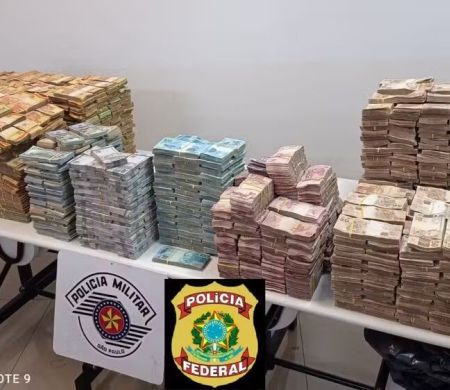Mais de R$ 7 milhões são apreendidos em operação contra o tráfico