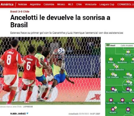 Mídia estrangeira destaca o trabalho de Ancelotti na seleção