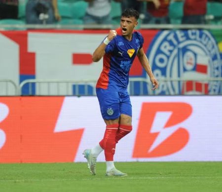 Bahia anuncia venda do atacante Lucho Rodríguez por valor recorde no Nordeste