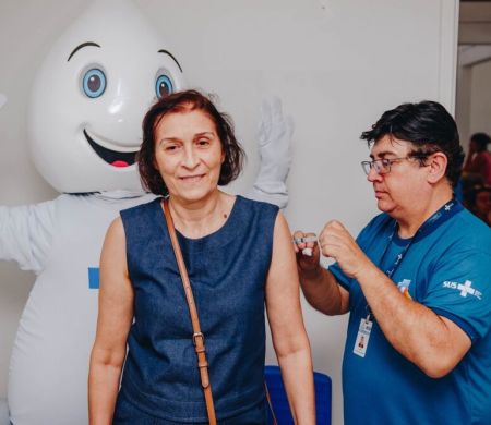 Sesau fará plantão de vacinação amanhã em Shopping da Capital