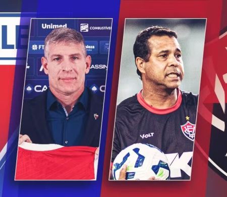 Com estreia de técnico, Fortaleza recebe o Vitória na luta para fugir da degola