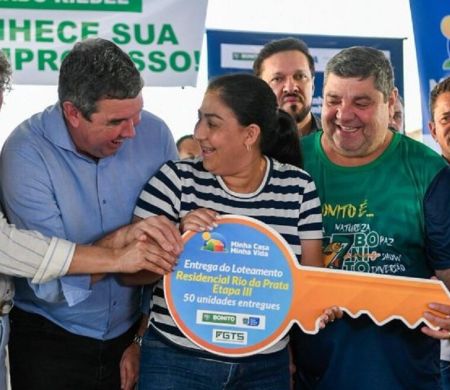 Com união e parceria, Riedel entrega 50 casas nos 77 anos de Bonito  