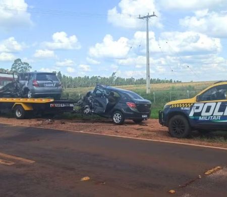 Acidente grave em rodovia de MS deixa três mortos