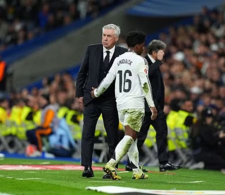 Recado de Ancelotti para Endrick: 