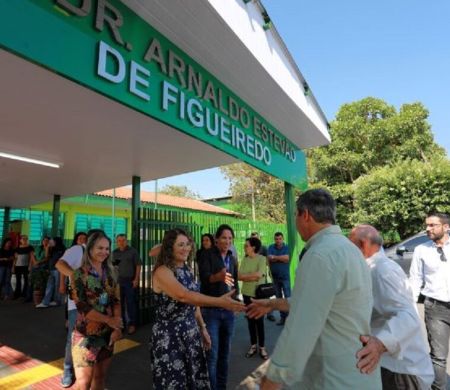 Pacote de obras em Figueirão inclui educação, saneamento e logística