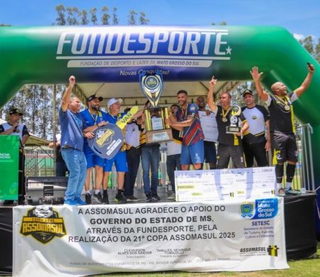 Campo Grande leva Copa Assomasul de futebol no masculino e feminino 