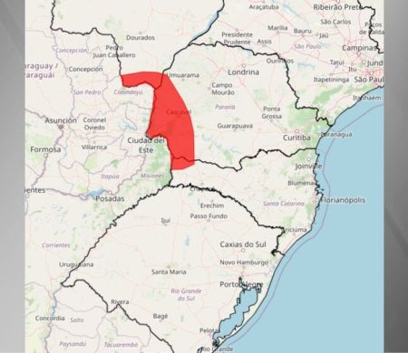 Meteorologia prevê mais chuvas e põe Sul em alerta vermelho nesta sexta
