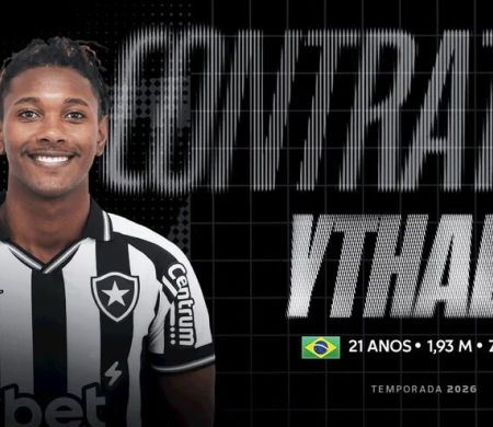 Botafogo anuncia a contratação de zagueiro revelado pelo São Paulo