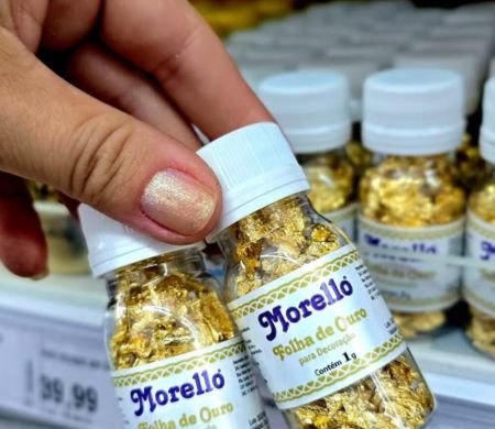 Glitter culinário e folhas de ouro são suspensos pela Anvisa