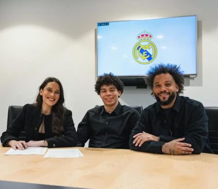 Filho de Marcelo assina 1º contrato profissional com o Real Madrid
