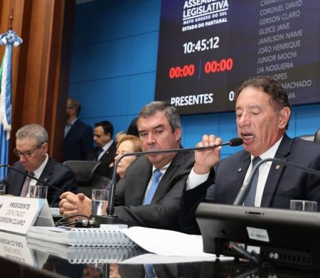 União institucional pauta discurso do presidente da Assembleia&nbsp;