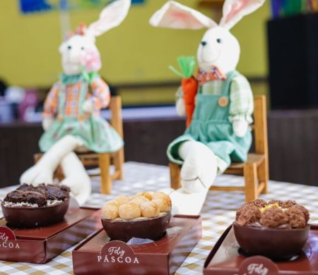 Maratona de Ovos de Páscoa acontece nesta segunda-feira