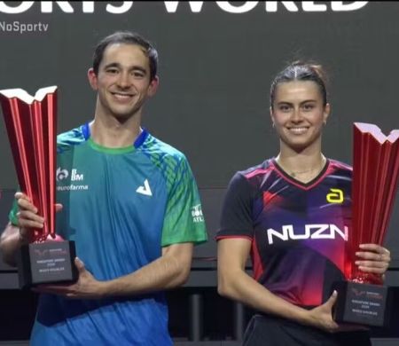 Calderano e Takahashi chegam a título inédito no Smash de Singapura