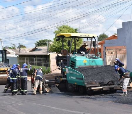 Prefeita garante investir R$ 45 milhões em recapeamento&nbsp;