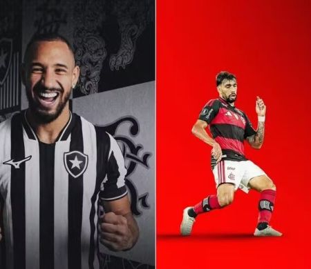 Botafogo e Fla postam camisas sem patrocínio máster após MP das bets