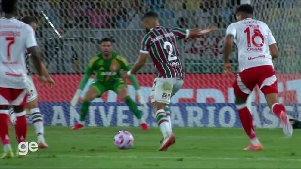 Fluminense leva a melhor no duelo contra o Inter. (Foto: Reproduçã)