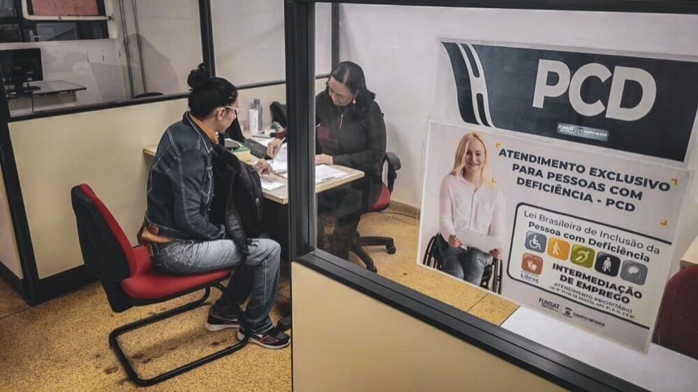 Vagas incluem oportunidades para profissionais com deficiência. (Foto: Divulgação)